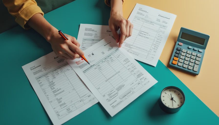 Visual context for invoice processing