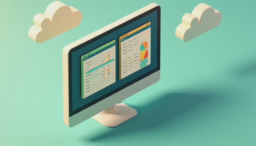 Visual context for excel vs google sheets